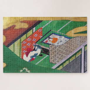 De verkoop van Genji, Tawaraya Sotatsu Legpuzzel