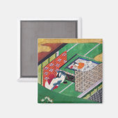 De verkoop van Genji, Tawaraya Sotatsu Magneet (Voorkant / Achterkant)