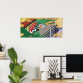 De verkoop van Genji, Tawaraya Sotatsu Poster (Thuiskantoor)