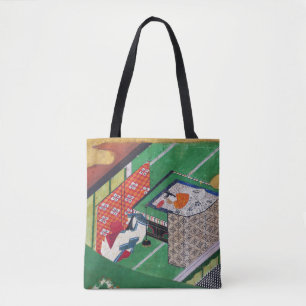 De verkoop van Genji, Tawaraya Sotatsu Tote Bag