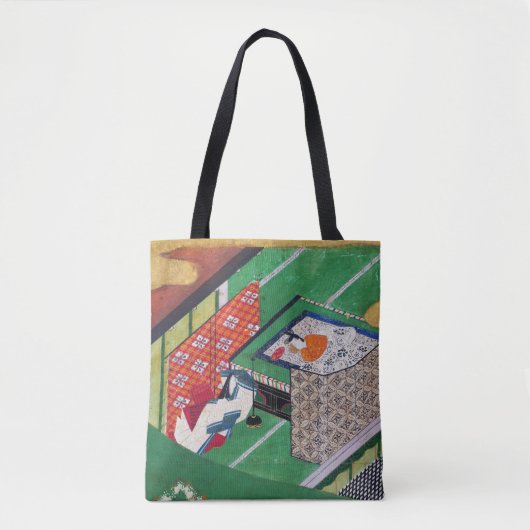 De verkoop van Genji, Tawaraya Sotatsu Tote Bag (Voorkant)