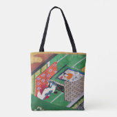 De verkoop van Genji, Tawaraya Sotatsu Tote Bag (Achterkant)