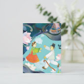 De verkoop van Shim Chung Briefkaart (Staand voorkant)