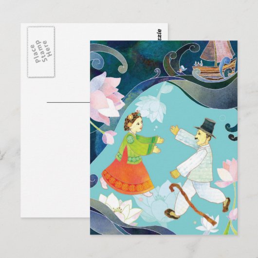 De verkoop van Shim Chung Briefkaart (Voorkant / Achterkant)