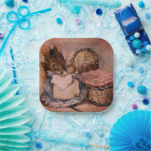 De verkoop van twee slechte muizen, papieren Borde Papieren Bordje (Feest)