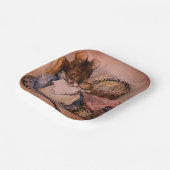 De verkoop van twee slechte muizen, papieren Borde Papieren Bordje (Gebogen)