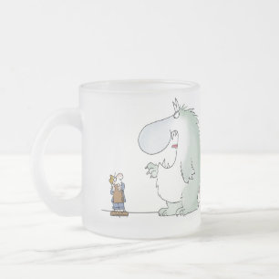 De verkoopkunde begint wanneer de klant nr zegt matglas koffiemok