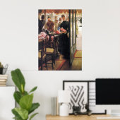 De verkoper door James Tissot Poster (Thuiskantoor)