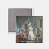 De verkoper van de Mode Magneet (Voorkant / Achterkant)