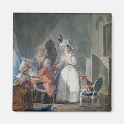 De verkoper van de Mode Magneet (Voorkant)