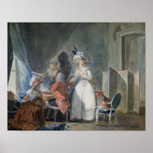 De verkoper van de Mode Poster