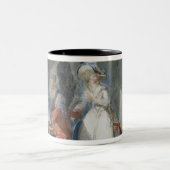 De verkoper van de Mode Tweekleurige Koffiemok (Center)