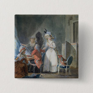 De verkoper van de Mode Vierkante Button 5,1 Cm