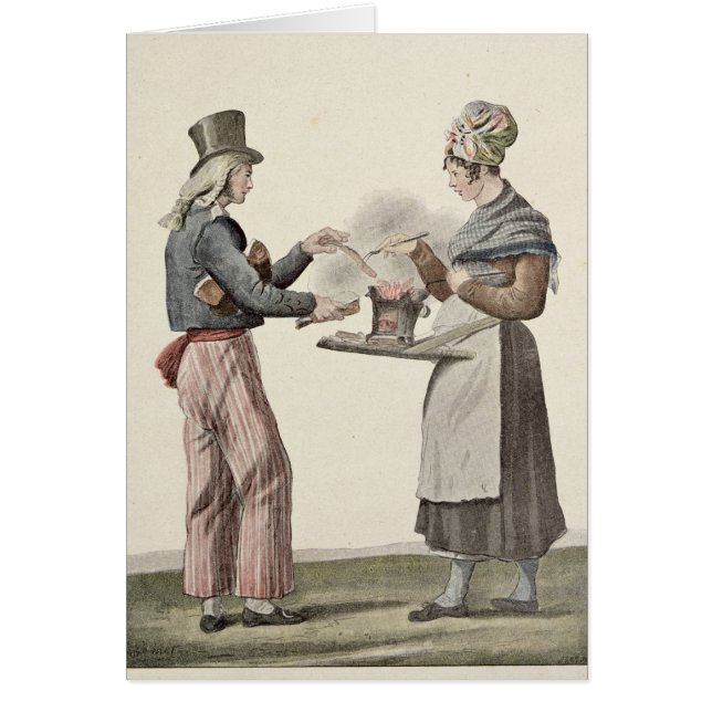 De verkoper voor worst (Voorkant)