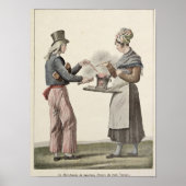 De verkoper voor worst poster (Voorkant)