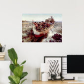 De verkrachters afschieten, 1879 van Frances Anne  Poster (Thuiskantoor)