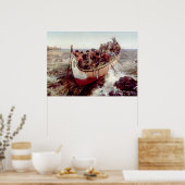 De verkrachters afschieten, 1879 van Frances Anne  Poster (Keuken)