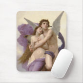 De verkrachting van Psyche door William Bouguereau Muismat (Met muis)