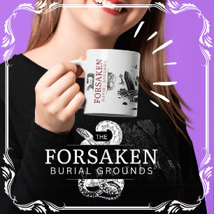 De verlaten begraafplaatsen koffiemok