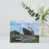 De verlaten hertog van Lancaster Feestdagenkaart (Staand voorkant)