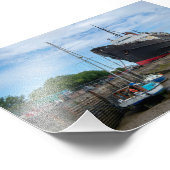 De verlaten hertog van Lancaster Foto Afdruk (Hoek)