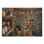 De verlaten Keukendruk - Verlaten Miniatuur Foto Afdruk (Voorkant)