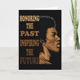 De Verleden Tijd Eren Black History Month Liefde A Kaart