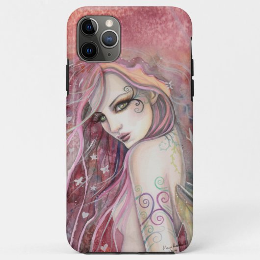 De Verlegen Flirt Elf Fantasie Kunst van Molly Har Case-Mate iPhone Case (Achterkant)