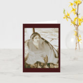 De Verleiding van Miru; Notecard Kaart (Gele Bloem)