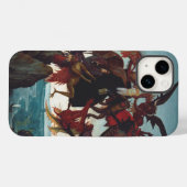 De verleiding van Sint Antonius door Michelangelo Case-Mate iPhone Case (Achterkant (horizontaal))