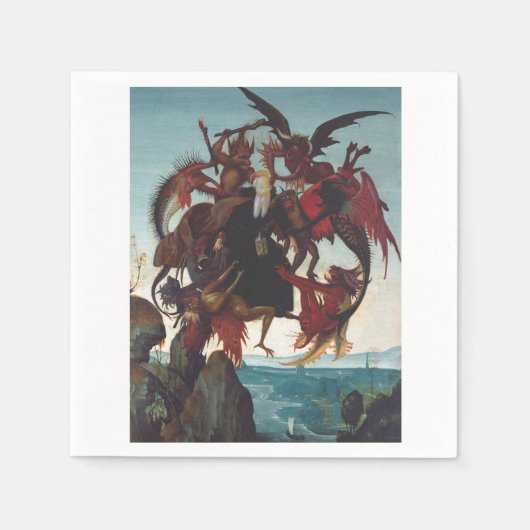 De verleiding van Sint Antonius door Michelangelo Servet (Voorkant)