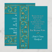 De Verlenging van de bruiloft - Ventilator Kaart (Voorkant / Achterkant)