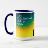 'De verlichte wezens club' 15oz koffie Mok (Links)