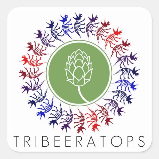 De Verlichting sticker van TriBEERatops (Voorkant)