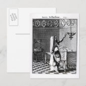 De verlichting van de Sabbat-kaarsen Briefkaart (Voorkant / Achterkant)