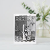 De verlichting van de Sabbat-kaarsen Briefkaart (Staand voorkant)