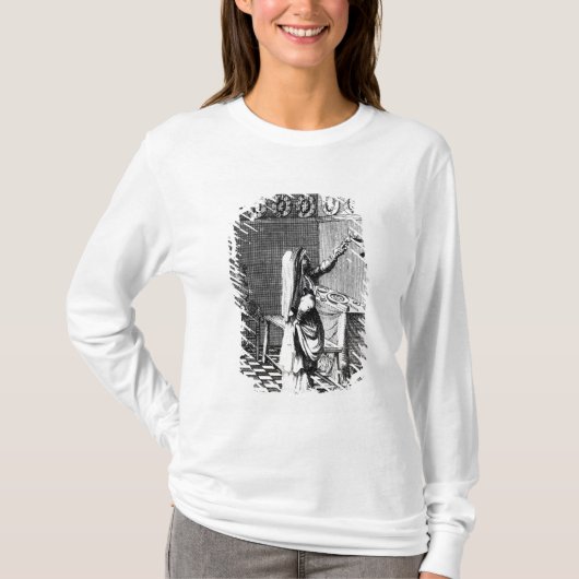 De verlichting van de Sabbat-kaarsen T-shirt (Voorkant)