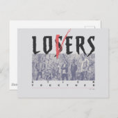 De verliezers blijven bij elkaar briefkaart (Voorkant / Achterkant)