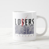 De verliezers blijven bij elkaar grote koffiekop (Rechts)