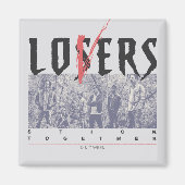 De verliezers blijven bij elkaar magneet (Voorkant)