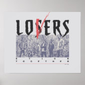 De verliezers blijven bij elkaar poster (Voorkant)