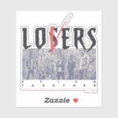 De verliezers blijven bij elkaar sticker (Vel)
