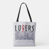 De verliezers blijven bij elkaar tote bag (Achterkant)