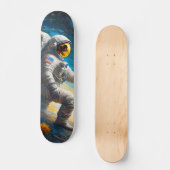 De verloren astronaut persoonlijk skateboard (Voorkant)