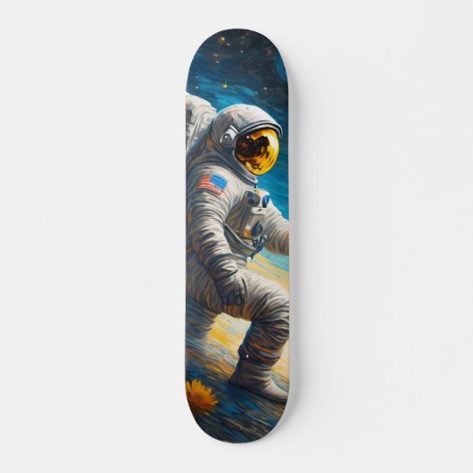 De verloren astronaut persoonlijk skateboard (Voorkant)