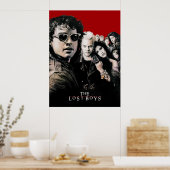 De verloren jongens geïnspireerde kunst poster (Keuken)