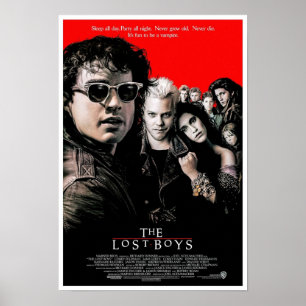 De verloren jongens in 1987 poster