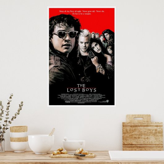 De verloren jongens in 1987 poster (Keuken)