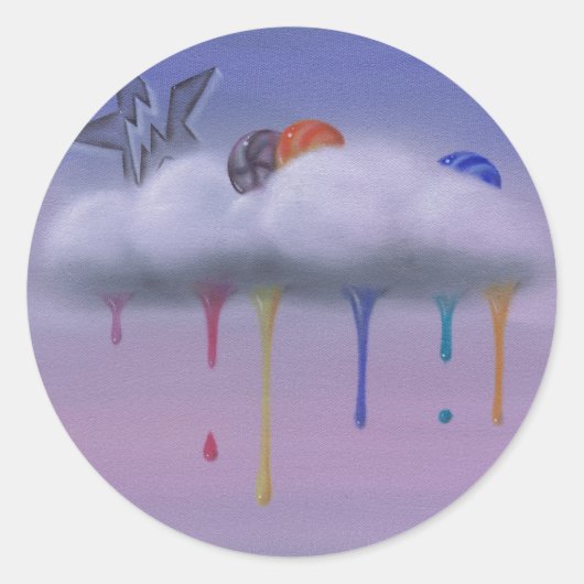 De verloren knikkers stickers (Voorkant)