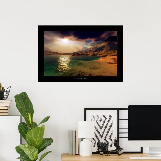 De verloren lagune poster (Thuiskantoor)